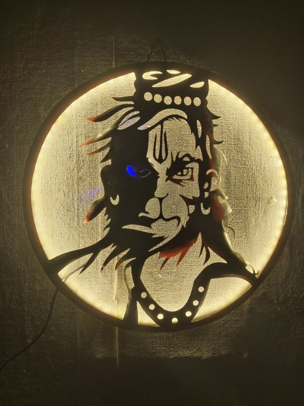 Metal Handmade Decorative Lord Hanuman Wall Hanging