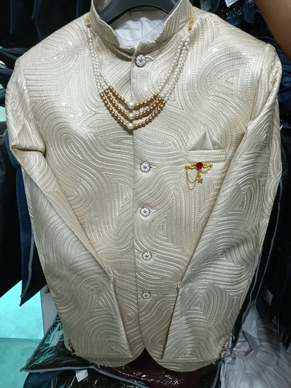 Silver Sage Kids Jodhpuri Suit