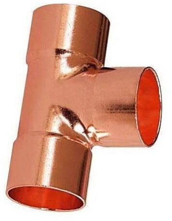 Copper Tee, Connection : Male for Pipe Fitting