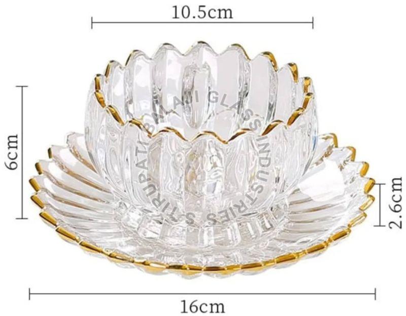 Glass Ice Cream Cups