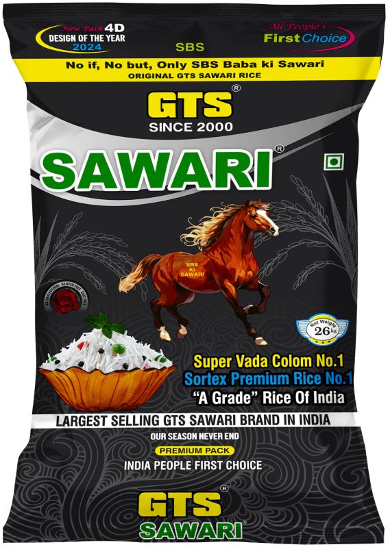 Gts 26 Kg Super Sawari HMT Rice