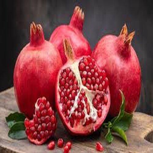 Natural A Grade Fresh Pomegranate, Color : Red