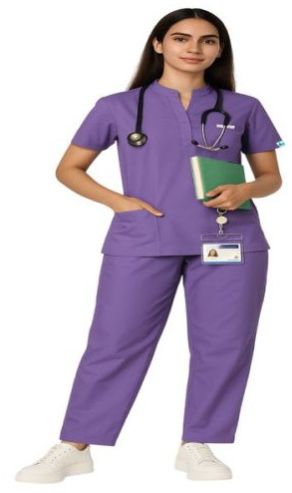 4 Pocket Women Medical Scrub Suits