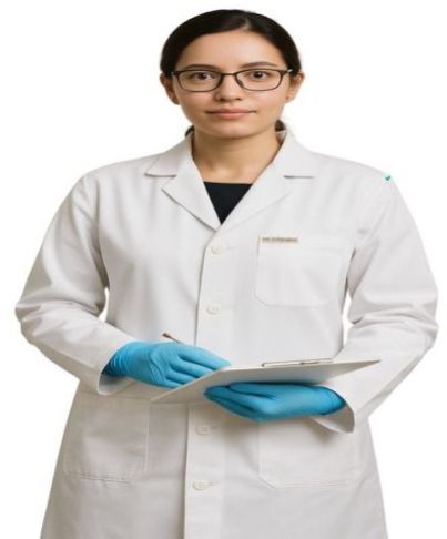 Plain Women Lab Coat All Sizes, Packaging Type : White