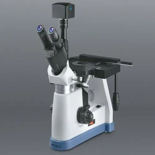 Vision Plus -5000 Itm Elite Advanced Co Axial Inverted Binocular Metallurgical Microscope
