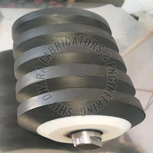 Rubber Disc Flat Conveyor Idler