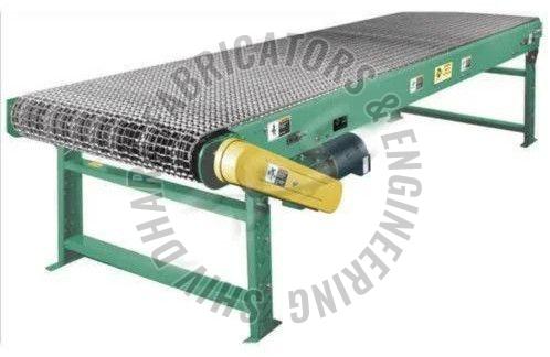 Electric Polished Mild Steel Wire Mesh Conveyor System