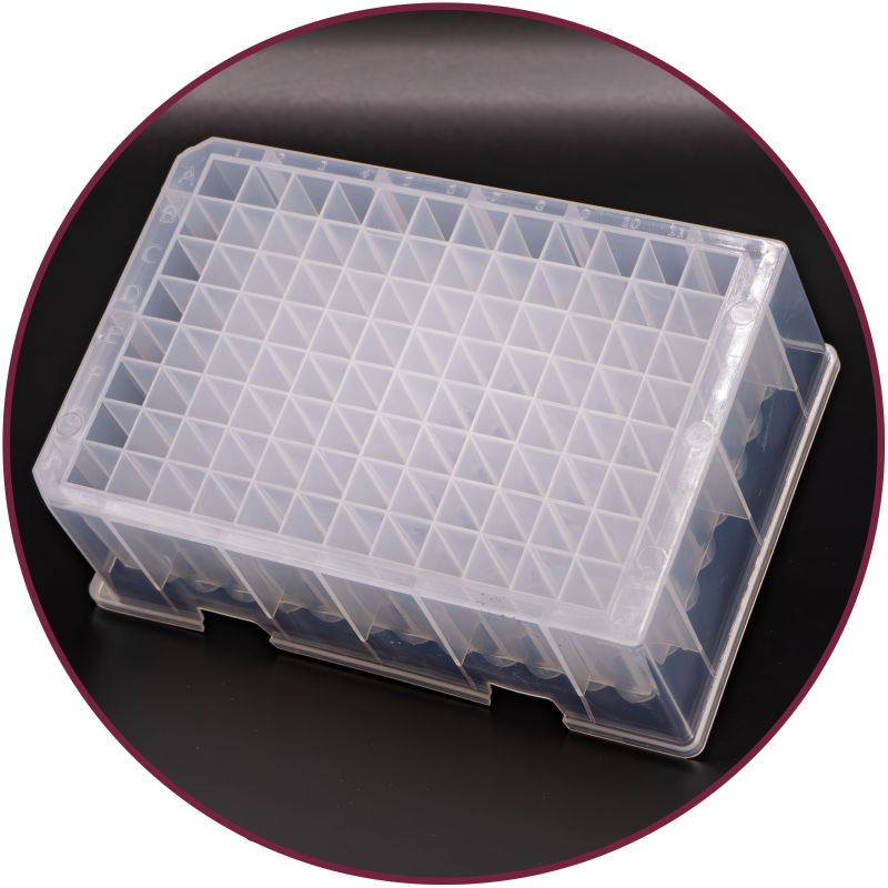 96 Polypropylene Deep Well Plates