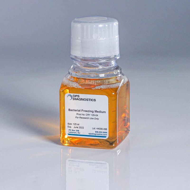 Bacterial Freezing Medium Culture Media