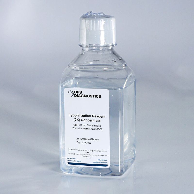 Lyophilization Reagent (2X), Filter Sterilized