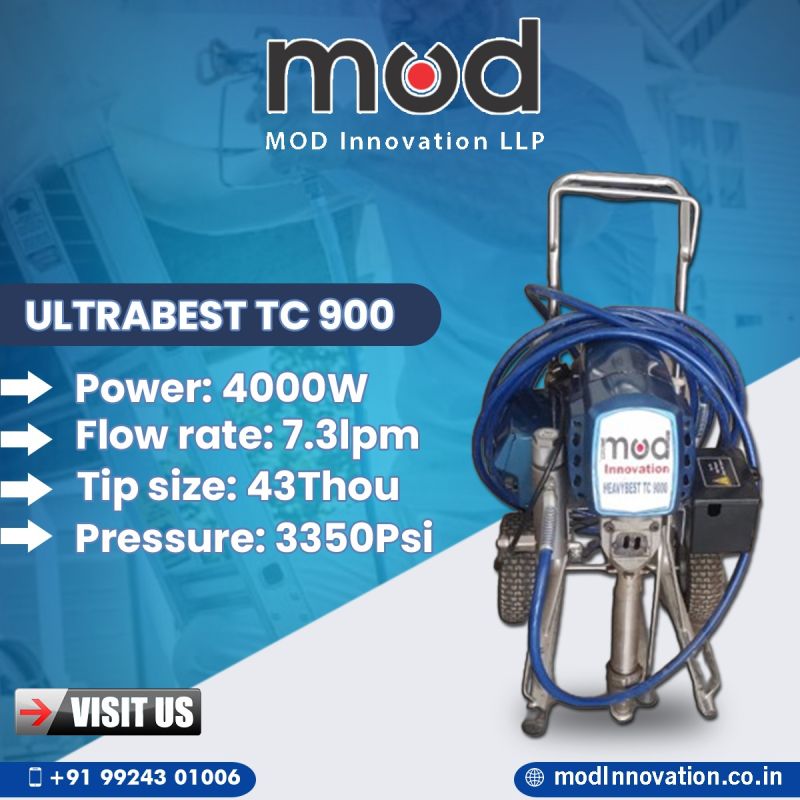 Wall Putty Spray Machine