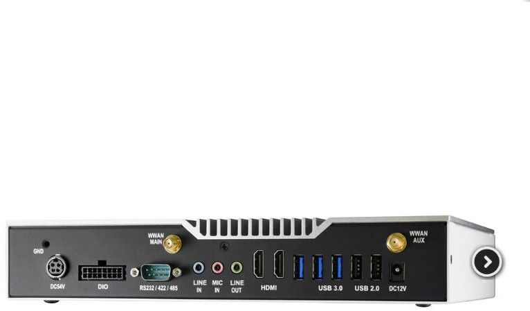 Industrial Nvidia TX2 AI Edge Computer For 4X POE & Wireless