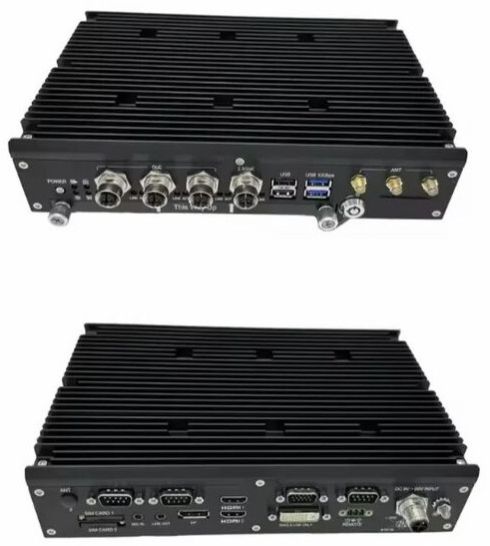 Railway Grade Industrial Box PC with M12 Connectors