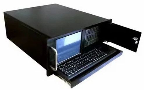 STS 4u Rackmount 8.9 Inch TFT LCD Workstation Case with Touchscreen and Keyboard