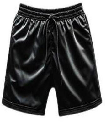 Plain Lycra Mens Black Sports Shorts, Technics : Machine Made