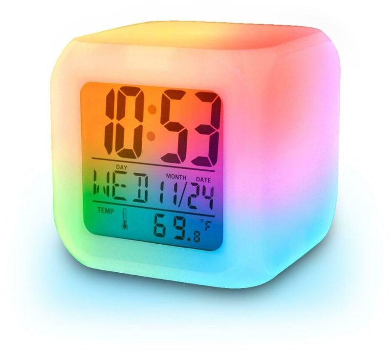 Colour Changing Alarm Clock