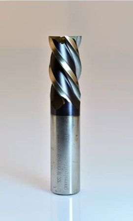 Carbide Long End Mill Cutter, Color : Silver