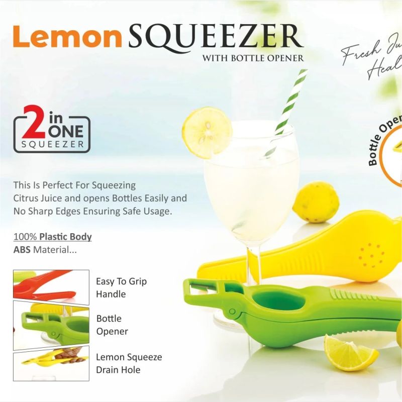 Lemon Squeezer with Bottle Opener