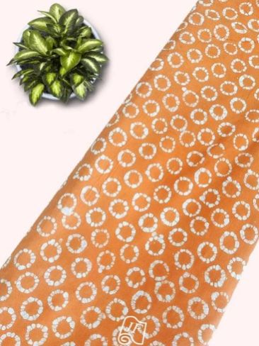 Batik Print All over on Bubble Cotton Fabric ( 44