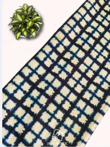 Digital Print All over Fine Tussar Silk Fabric