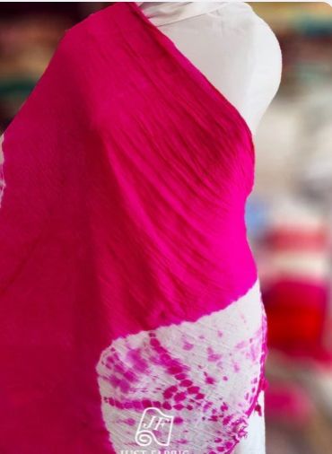 Tie & Dye Printed Cotton Dupatta (2.25m Length)