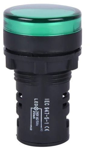 Plastic Jigo LED Panel Indicator Pilot Lamp, Voltage : 230 V, AC