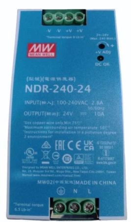 Meanwell ndr-240-24 SMPS