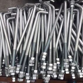 Mild Steel Foundation Bolt for Fittings, Construction