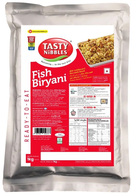 Ready To Eat  Fish Biryani