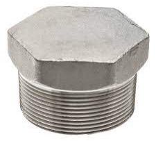 1 1/2 Inch Forged Threaded Hex Head Plug