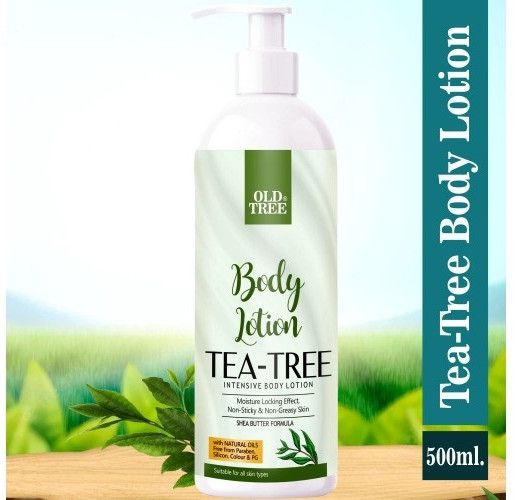 Old Tree Tea-Tree Body Lotion for Nongreasy Skin