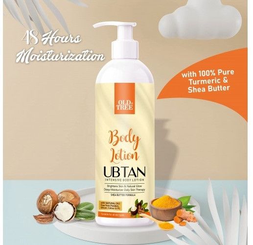 Old Tree Ubtan Body Lotion for Brightening Skin