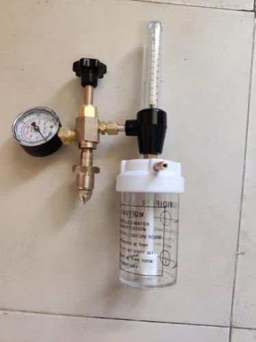 Oxygen Flow Meter With Humidifier for Hospital Pipeline