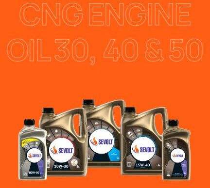 Sevolt CNG Engine Oil 30, 40 & 50