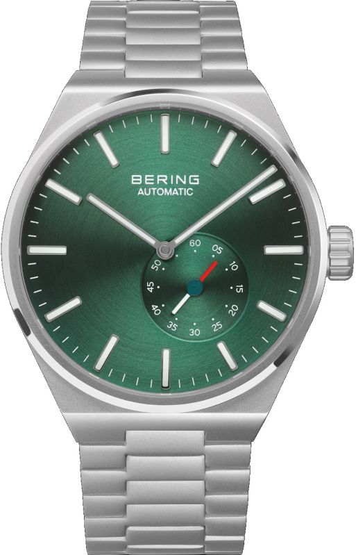 Bering Automatic Green Analogue Watch For Men 19441-708