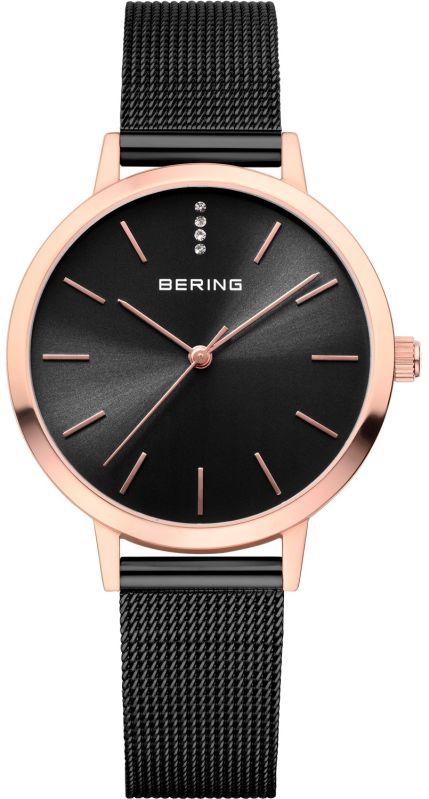 Bering Black Analogue Women’s Watch – 13434-166