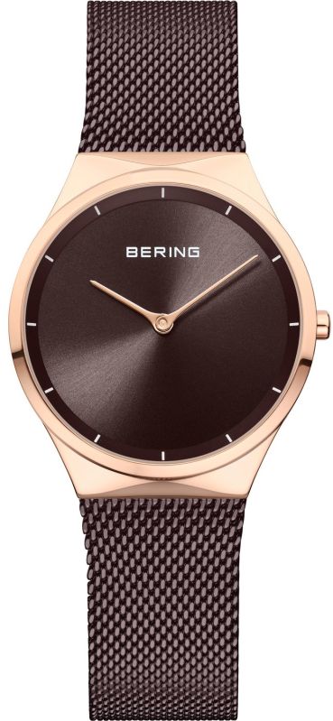 Bering Brown Analogue Women’s Watch – 12131-265