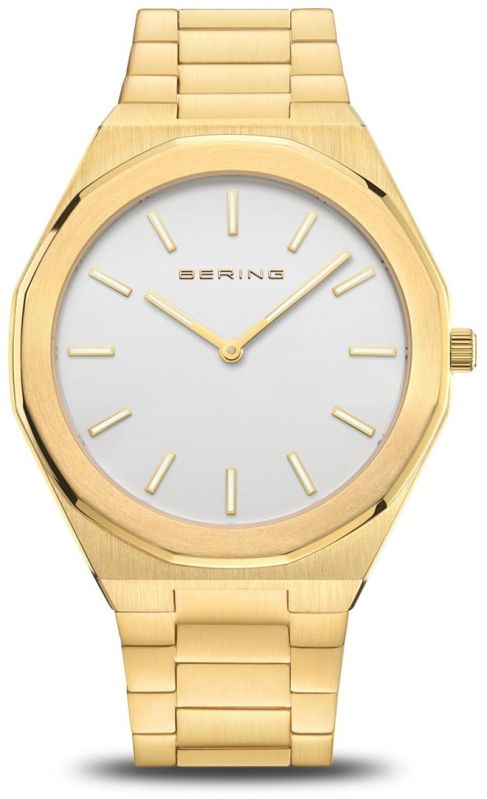 Bering Gold Analog Watch For Men 19641-730