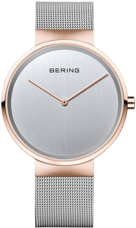 Bering Silver Analogue Watch For Men 14539-060