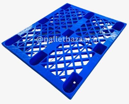 4-Way Grid Light Weight Plastic Pallet 1000×1000 Mm