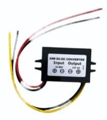 ABS Plastic 50W DC To DC Converter, Color : Black