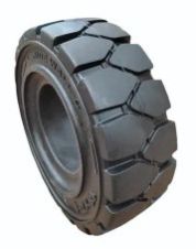 Forklift Solid Tyre, Color : Black