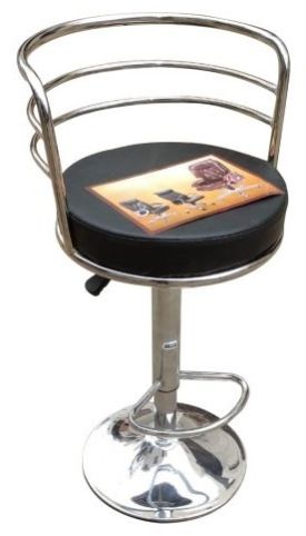 Cafe Bar Chair - High Bar Chair Color Black