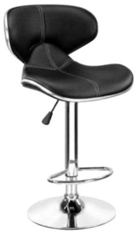Designer Bar Restaurant Chair in Black Colour