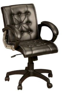 Executive Mid Back Chair - Executive Chair In Black