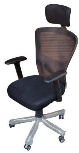 High Back Fix Seat Mesh Chair with Chrome Base Net Seatback
