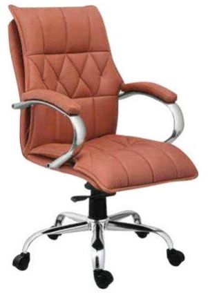 Mid Back Executive Chair For Office (Brown)