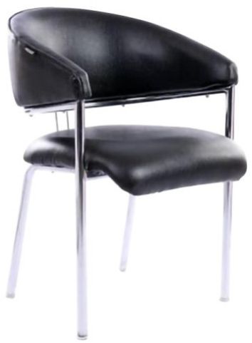 New Office Visitors Chair - Side Handles Support with Backrest Seat