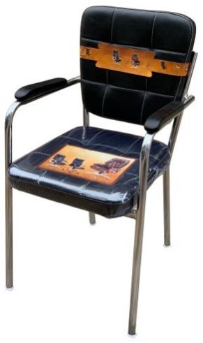 Regular Visitor Office Chair with Side Handles