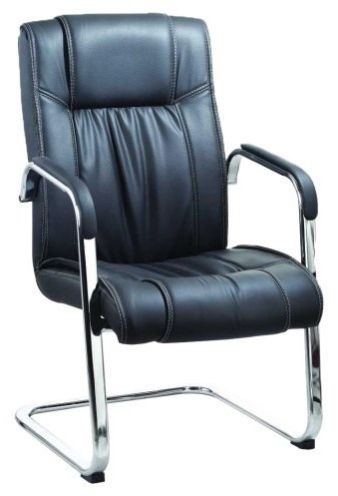 Standard Office Visitor Chair in Black - (High Back)